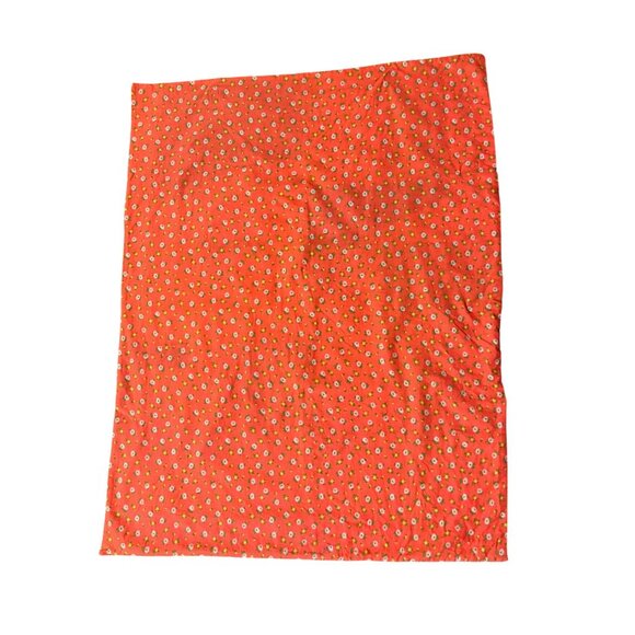 Vintage Handmade Patchwork Quilt Small Lap Blanket Cottagecore Decor Used - Picture 2 of 9